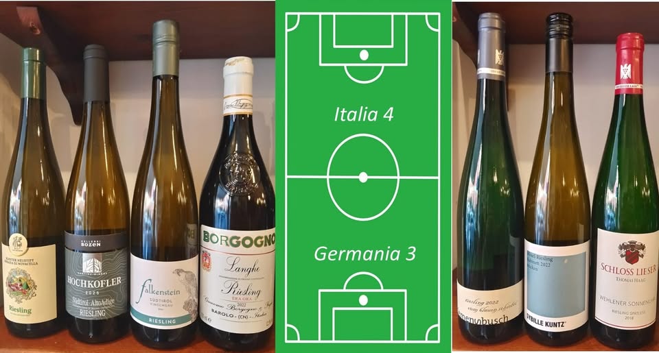 Riesling Italia contro Riesling tedeschi